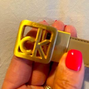 Calvin Klein reversible belt.